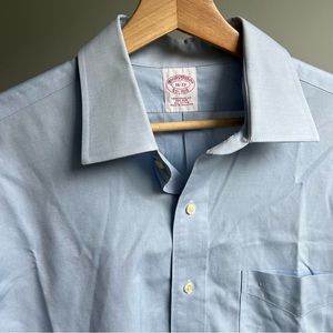 Vintage Brooks Brothers Blue Dress Shirt
